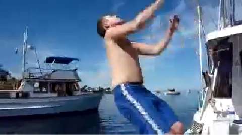 Salto mortal con ostia incluida